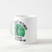 Offiziell remüde Golf Kaffeetasse (Vorderseite Links)