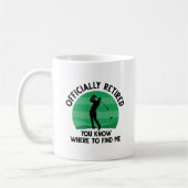 Offiziell remüde Golf Kaffeetasse (Links)