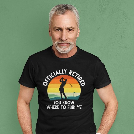 Offiziell remüde Golf T-Shirt