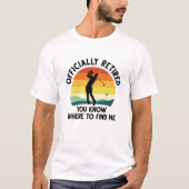 Offiziell remüde Golf T-Shirt (Vorderseite)
