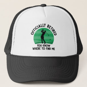 Offiziell remüde Golf Truckerkappe
