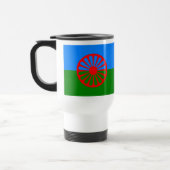 Offiziell-Romany-Sinti und Roma-Fahne Travel Mug Reisebecher (Links)