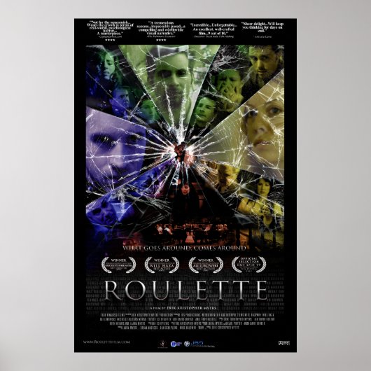 Offiziell Roulette Poster (Vorne)
