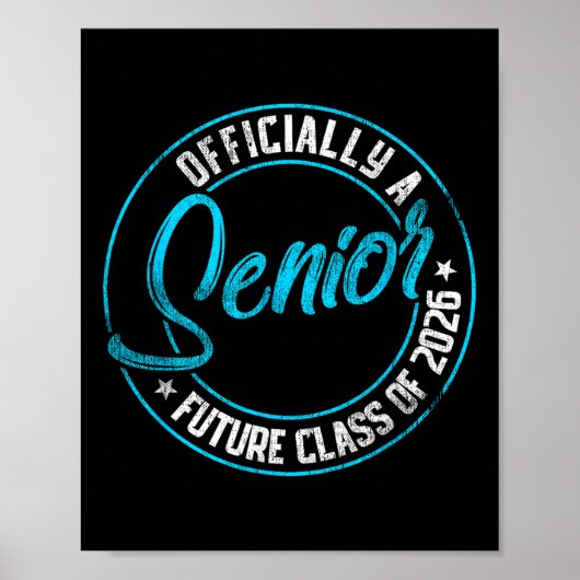 Offiziell Senior Future Cl 2026 Back School Vin Poster (Vorne)