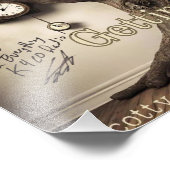 Offiziell signierter Albumüberzug "Getting Old" Fotodruck (Ecke)