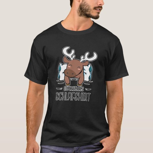 Offiziell Sleep Shirt Moose Pajamas Pajamas (Vorderseite)