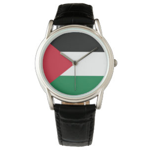 offiziell Staat der palästinensischen Landesflagge Armbanduhr
