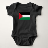 offiziell Staat der palästinensischen Landesflagge Baby Strampler (Vorderseite)