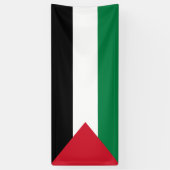 offiziell Staat der palästinensischen Landesflagge Banner (Vertikal)