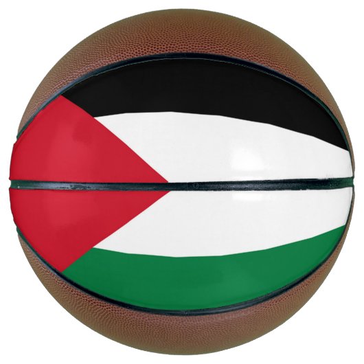 offiziell Staat der palästinensischen Landesflagge Basketball (Vorderseite)