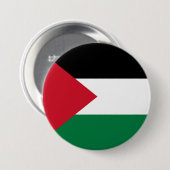 offiziell Staat der palästinensischen Landesflagge Button (Vorne & Hinten)