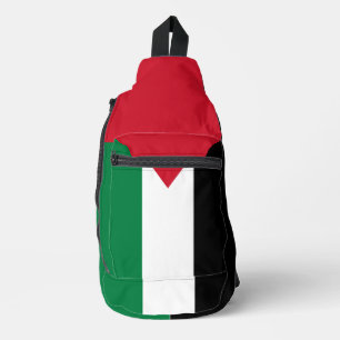 offiziell Staat der palästinensischen Landesflagge Crossbody Bag