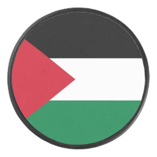 offiziell Staat der palästinensischen Landesflagge Eishockey Puck