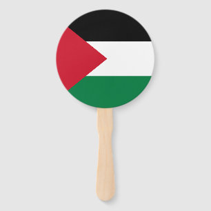 offiziell Staat der palästinensischen Landesflagge Fächer