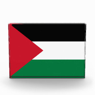 offiziell Staat der palästinensischen Landesflagge Fotoblock