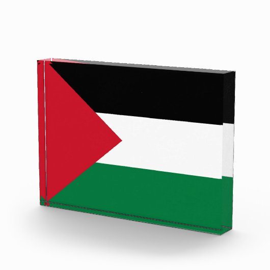 offiziell Staat der palästinensischen Landesflagge Fotoblock (Rechts)
