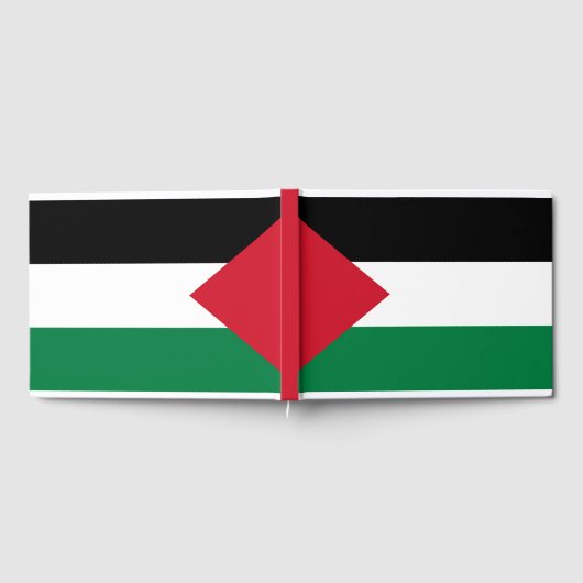 offiziell Staat der palästinensischen Landesflagge Gästebuch (Voll)