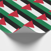 offiziell Staat der palästinensischen Landesflagge Geschenkpapier (Ecke)