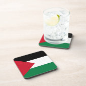 offiziell Staat der palästinensischen Landesflagge Getränkeuntersetzer (Rechte Seite)