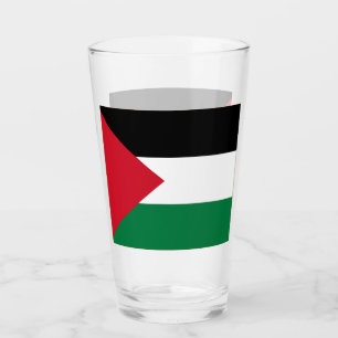 offiziell Staat der palästinensischen Landesflagge Glas