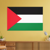 offiziell Staat der palästinensischen Landesflagge Leinwanddruck (Insitu (Wohnzimmer))