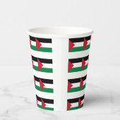 offiziell Staat der palästinensischen Landesflagge Pappbecher (Rechts)