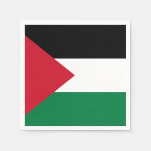 offiziell Staat der palästinensischen Landesflagge Serviette