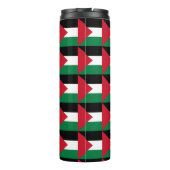 offiziell Staat der palästinensischen Landesflagge Thermosbecher (Rückseite)