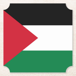 offiziell Staat der palästinensischen Landesflagge Untersetzer