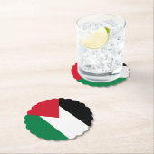 offiziell Staat der palästinensischen Landesflagge Untersetzer (Vor Ort)