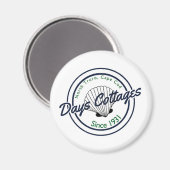 Offiziell Tage Hütten Kühlschrank Magnet (Vorderseite/Rückseite)