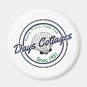 Offiziell Tage Hütten Kühlschrank Magnet (Vorne)