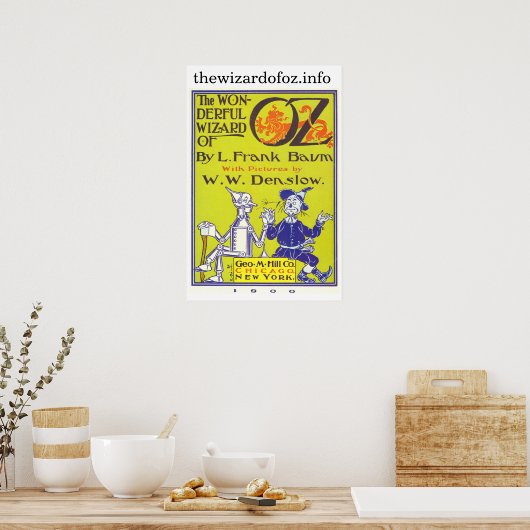 Offiziell thewizardofoz.info Poster (Küche)