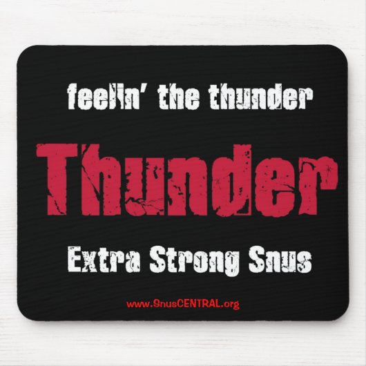 Offiziell Thunder Snus Mousepad (Vorne)