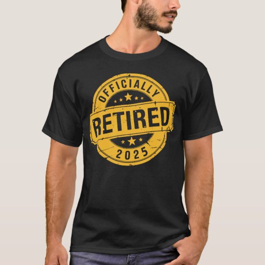Offiziell überholtes Abzeichen-Design 2025 T-Shirt (Vorderseite)