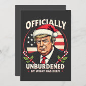 Offiziell unbelastet durch das, was Trump 47. Einladung (Vorne/Hinten)