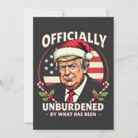 Offiziell unbelastet durch das, was Trump 47.