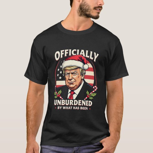 Offiziell unbelastet durch das, was Trump 47. T-Shirt (Vorderseite)