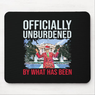 Offiziell unbelastet durch das, was Trump Victo wa Mousepad