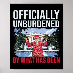 Offiziell unbelastet durch das, was Trump Victo wa Poster