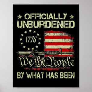 Offiziell unbelastet durch das, was Trump Victo wa Poster