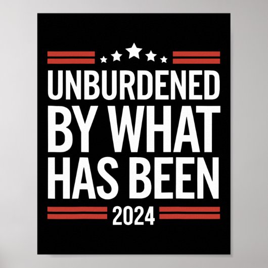 Offiziell unbelastet durch das, was Trump Victo wa Poster (Vorne)