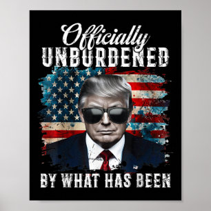 Offiziell unbelastet durch das, was Trump Victo wa Poster