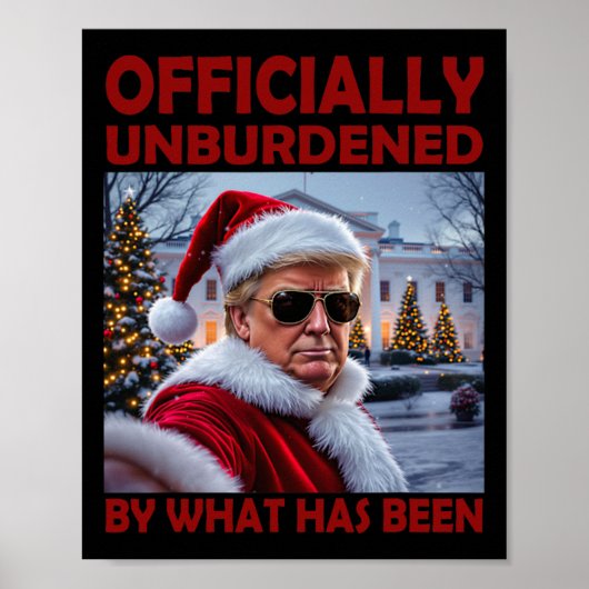 Offiziell unbelastet durch das, was Trump Victo wa Poster (Vorne)