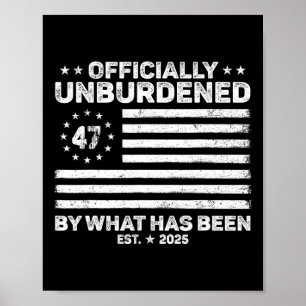 Offiziell unbelastet durch das, was Trump Victo wa Poster