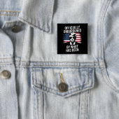 Offiziell unbelastet durch das, was Trump war Button (Beispiel)
