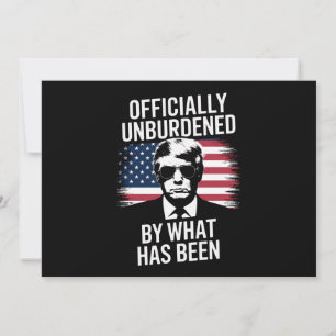 Offiziell unbelastet durch das, was Trump war Einladung