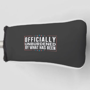Offiziell unbelastet durch das, was Trump war Golf Headcover