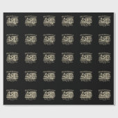 Offiziell unbelastet durch Trump 45 47 Geschenkpapier (Flach)