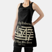 Offiziell unbelastet durch Trump 45 47 Schürze (InSitu)